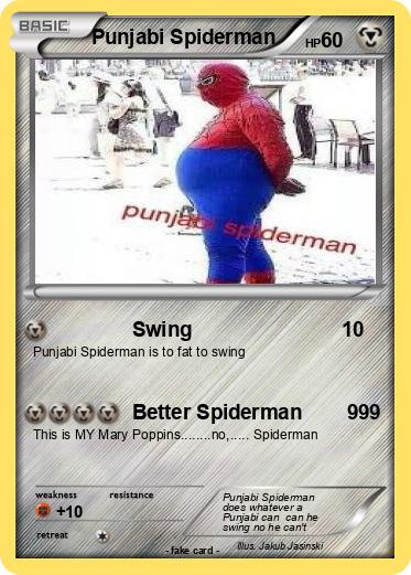 Pokemon Punjabi Spiderman