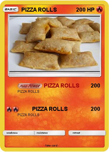 Pokemon PIZZA ROLLS