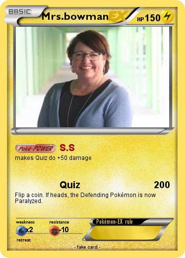 Pokemon Mrs.bowman