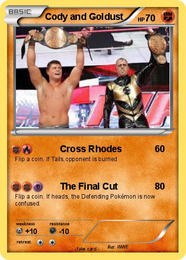 Pokemon Cody and Goldust