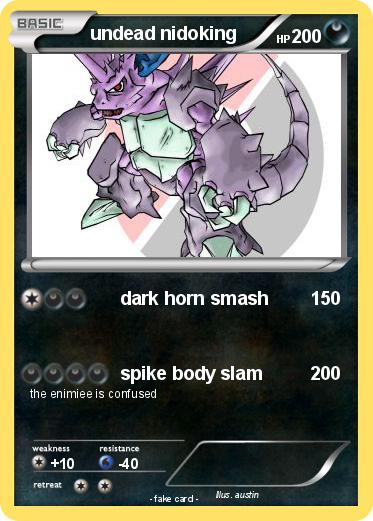 Pokemon undead nidoking