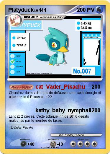 Pokemon Platyduck