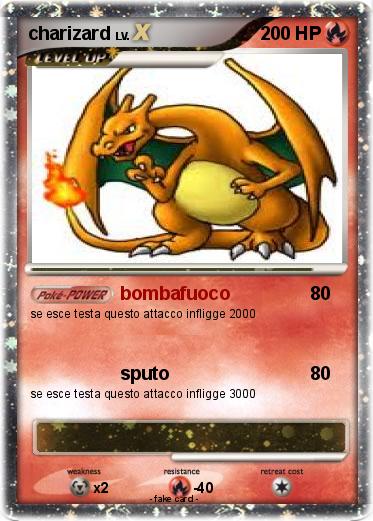 Pokemon charizard