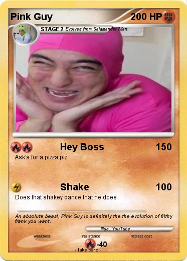 Pokemon Pink Guy