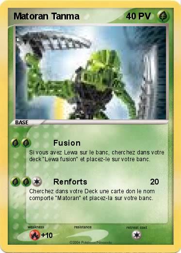 Pokemon Matoran Tanma