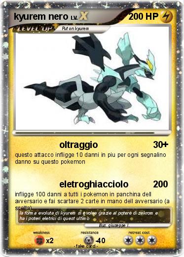 Pokemon kyurem nero