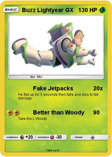 Pokemon Buzz Lightyear GX