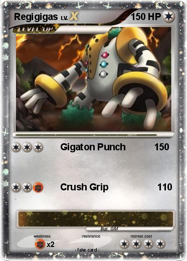 Pokemon Regigigas