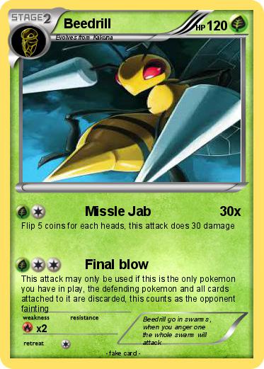 Pokemon Beedrill