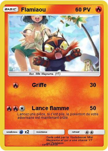 Pokemon Flamiaou