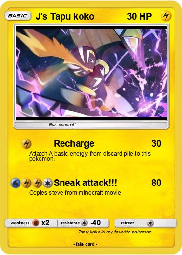 Pokemon J's Tapu koko