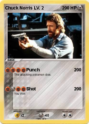 Pokemon Chuck Norris LV. 2