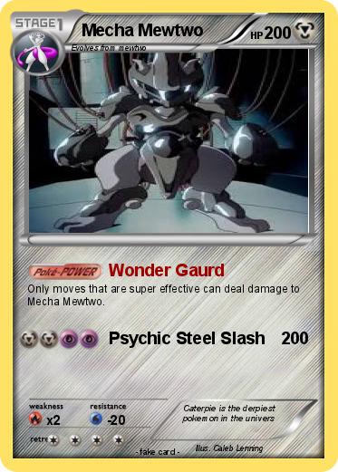 Pokemon Mecha Mewtwo