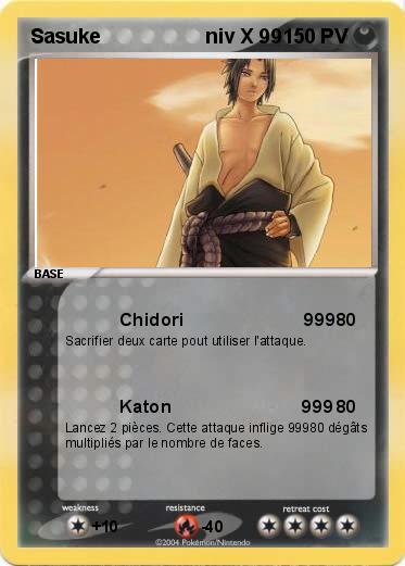 Pokemon Sasuke                   niv X 99