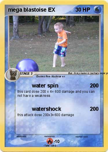 Pokemon mega blastoise EX