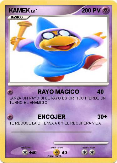 Pokemon KAMEK