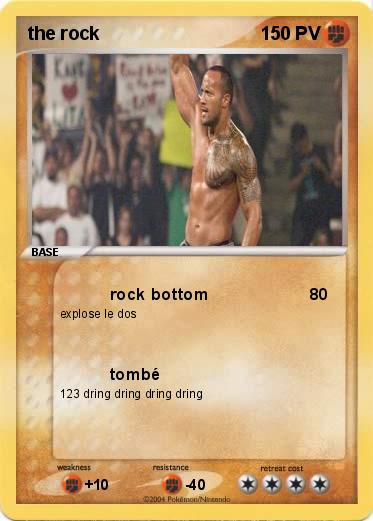Pokemon the rock