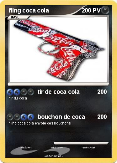 Pokemon fling coca cola