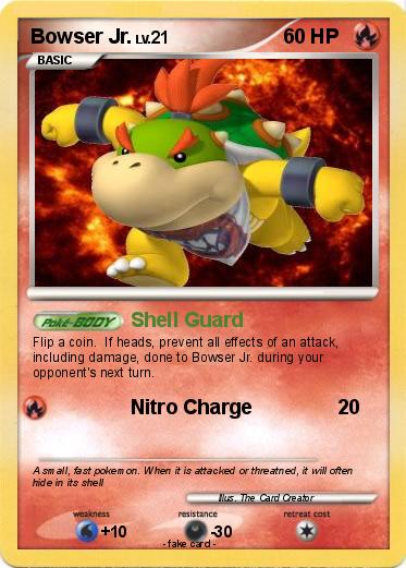 Pokemon Bowser Jr.