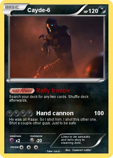 Pokemon Cayde-6