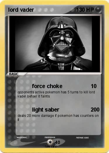 Pokemon lord vader