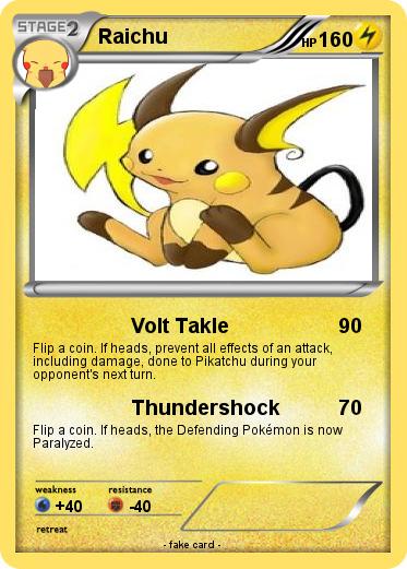 Pokemon Raichu