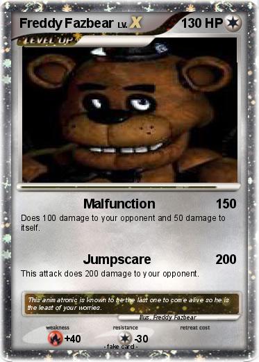 Pokemon Freddy Fazbear