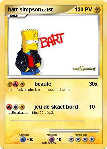 Pokemon bart simpson