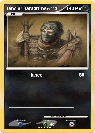 Pokemon lancier haradrims