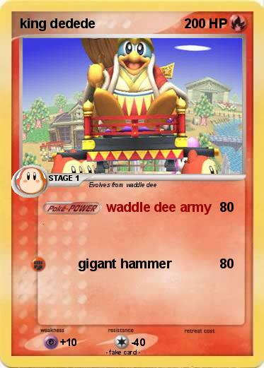 Pokemon king dedede