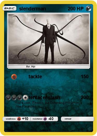 Pokemon slenderman