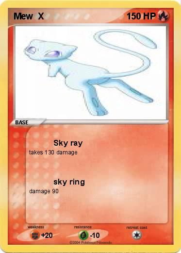 Pokemon Mew  X