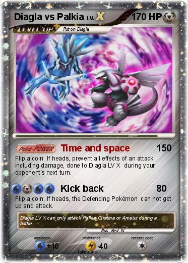 Pokemon Diagla vs Palkia