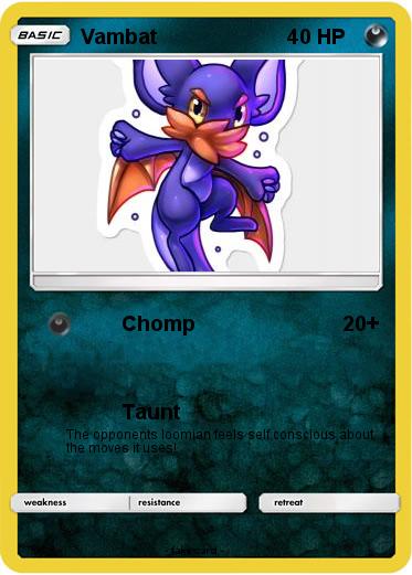 Pokemon Vambat