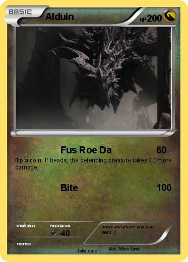 Pokemon Alduin