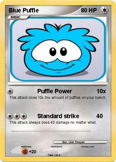 Pokemon Blue Puffle
