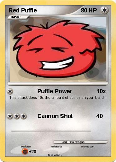 Pokemon Red Puffle