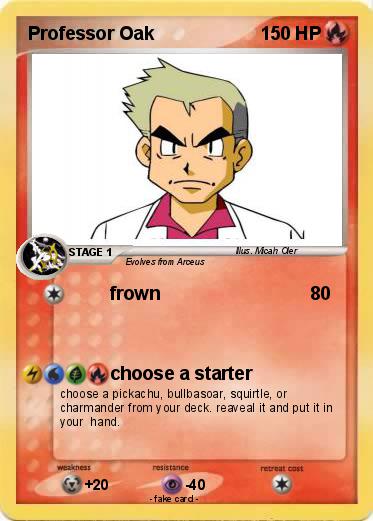 Pokemon Professor Oak