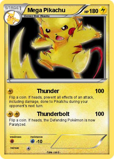 Pokemon Mega Pikachu