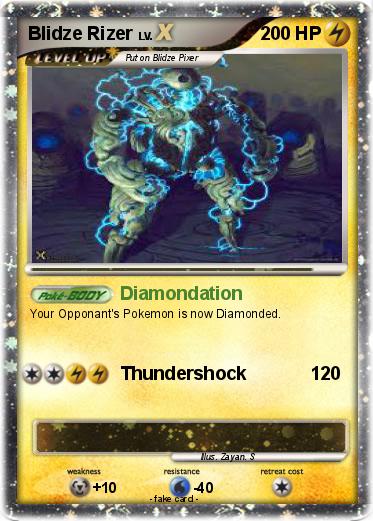 Pokemon Blidze Rizer
