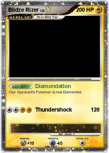 Pokemon Blidze Rizer