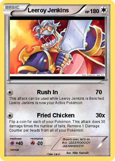 Pokemon Leeroy Jenkins