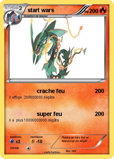 Pokemon start wars