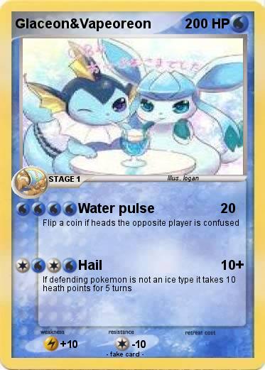Pokemon Glaceon&Vapeoreon