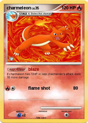Pokemon charmeleon