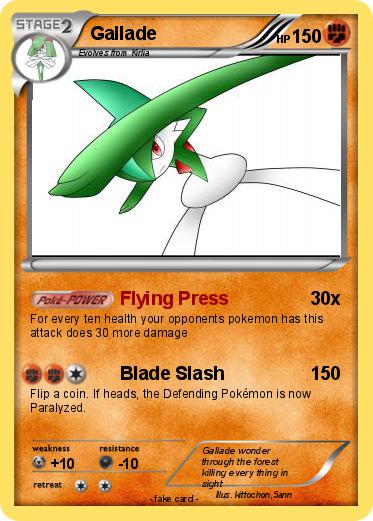 Pokemon Gallade