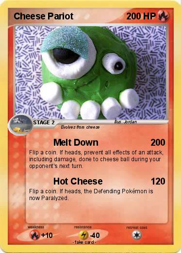 Pokemon Cheese Pariot