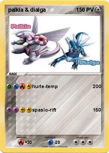 Pokemon palkia & dialga                                                              