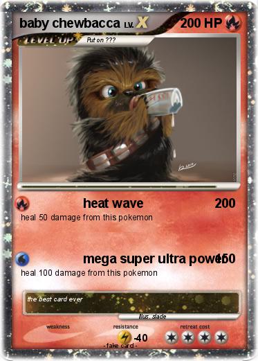 Pokemon baby chewbacca