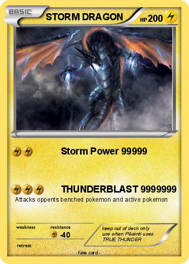 Pokemon STORM DRAGON